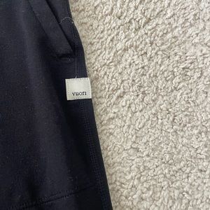 Vuori Wide leg black legging, xs (fits xs/s)